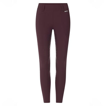 Kerrits Kids Fusion Fleece Lined Full Leg Clinic Tight - color: Redwood, size: Medium