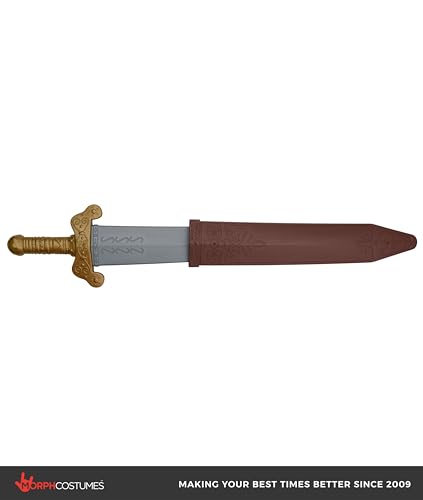 Nicky Bigs Novelties Roman Gladiator Sword & Sheath, 18in Costume Prop