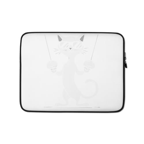 Fencing Sword Fight Swordsmanship Epee Foil Saber Fencer Graphic Laptop Sleeve - size: 13 Inches
