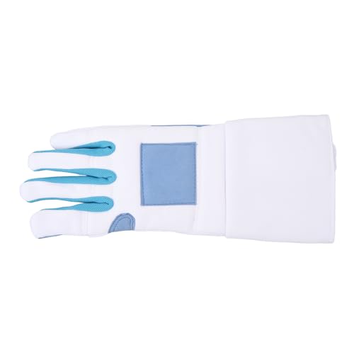 Right Hand Fencing Glove Anti Slip Knitted Fabric Comfortable Fit for Saber Foil Epee Training Non Slip Design Durable - size: #15
