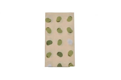 Japanese Gauze Tenugui Towel – 100% Cotton Made in Japan – Quick Dry, Soft & Lightweight Kitchen Tea Towel, Face & Hand Towel for Travel, Gym and Daily Use (1, Bean Print Cream, Medium) - color: Bean Print Cream