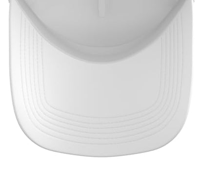 Funny Fencing Costume for Men Women Adult Kid Fencer Fencing Trucker Hat with Adjustable Mesh Back - color: White