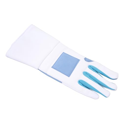 Fencing Glove Right Hand Anti Slip Knitted Fabric Comfortable Fit Fencing Training Glove for Saber Foil Epee - size: X-Large