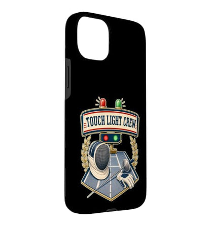 Touch Light Crew Fencing Scoring Box Case for iPhone 15 Plus