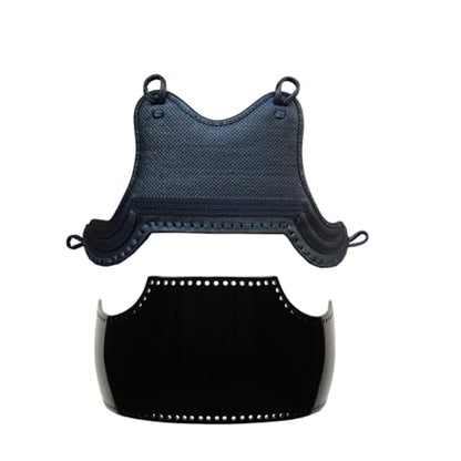 Kendo Do Armor Kendo Equipment Martial Arts Supply Woven Embroidery Dou - color: Black, size: PING