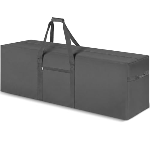 1 Pcs 60 x 17 x 20 Inch, 332 L Large Storage Duffle Bag Gray - color: Gray, size: 60 x 17 x 20 Inch, 332 L