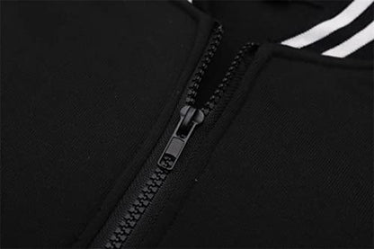 Kids Varsity Jacket Girls Boys Baseball Jacket Zipper Bomber Coat School Uniform with Pocket - size: 4T