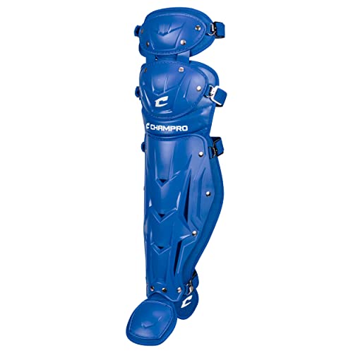 Champro Optimus MVP Double Knee Leg Guard - color: Royal, size: 14.5"
