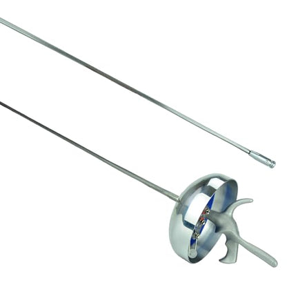 Fencing Electric Weapon - Electric Epee Sword with Electroplated Rust-Proof Blade Pistol Grip - Complete Standard Epee Sword - size: Mini (0)