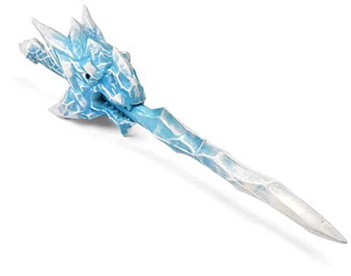Formidable Toys - 32" Foam Swords for Kids - Mix & Match Designs - Pretend Play & Knight Toys - Fun Foam Weapons for Adults & Kids - color: Blue & White, style: Dragon