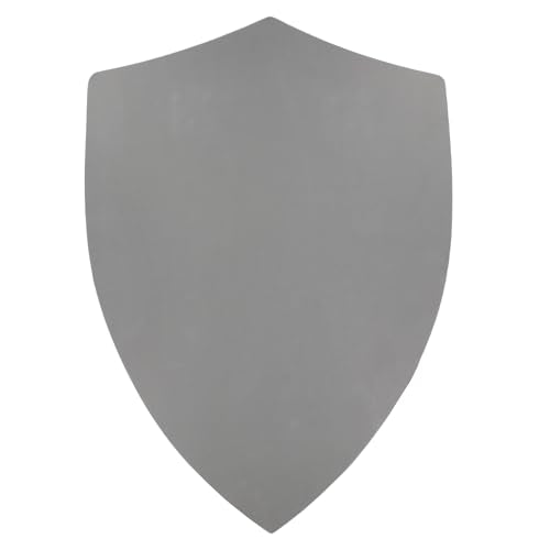 Armory Replicas™ - Throes of Battle Customizable Foam Medieval Shield - Superior LARP Costume Gear - style: Grey Throes