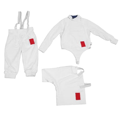 350NW Fencing Sport Uniform Suit,Fencing Pants Jacket Vest Set for Kids - size: 50