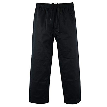 Ultimate - Taekwondo Gi Uniform - Kids Adults Unisex White Belt Included - color: Black, size: 1