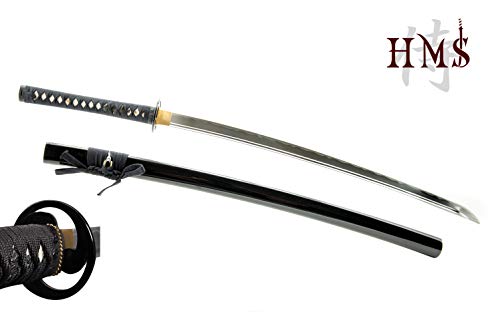 Hand Forged 1045 Carbon Steel Dragon Wakizashi, Full Tang Japanese Sword