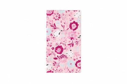 Japanese Gauze Tenugui Towel – 100% Cotton Made in Japan – Quick Dry, Soft & Lightweight Kitchen Tea Towel, Face & Hand Towel for Travel, Gym and Daily Use (1, Northern Long-tailed Tit Pink, Medium) - color: Northern Long-tailed Tit Pink