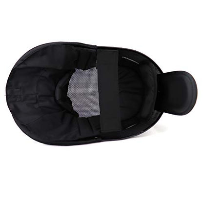 LEONARK Armoury Hema Helmet- Fencing Coach Mask - CE 350N Certified National Grade Masque - Fencing Protective Gear with Storage Bag - color: Detachable, size: X-Small