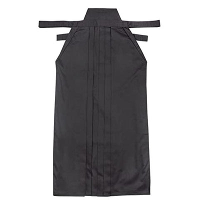 Kendo Tops Aikido Samurai Hakama Martial Arts Clothing Kimono Shirts Costumes - color: Skirt-black, size: 155CM