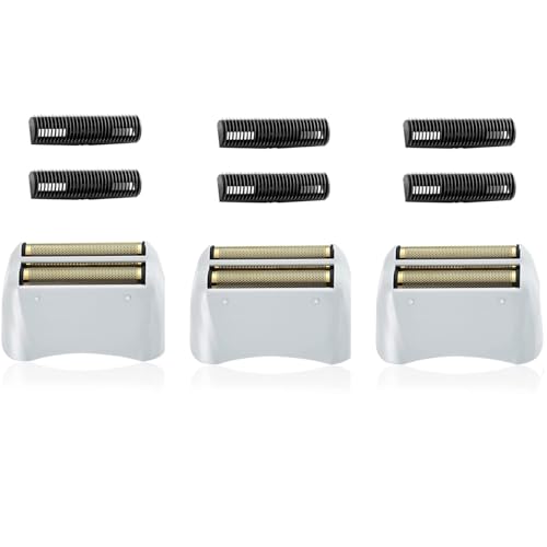 Replacement Foil & Cutter for Andis reSURGE Shaver 17300,White - color: White/3Pack