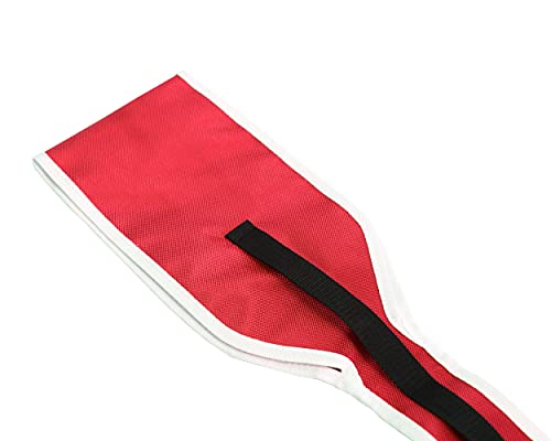 LEONARK Fencing Sword Sling Shoulder Bag for Foil Epee and Saber - Hema Longsword Bag Cover Case for Fencing Weapons - style: Sword Bag-red