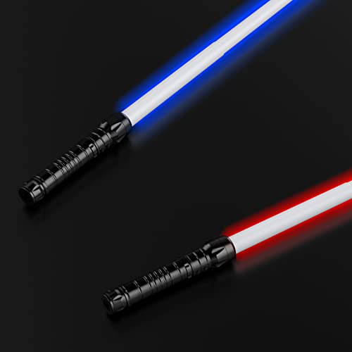 Light Sabers for Kids, Light Up Saber for Birthday Halloween Party, Telescopic Extendable Light Sword with Motion Sensitive FX Sound for Boys Girls