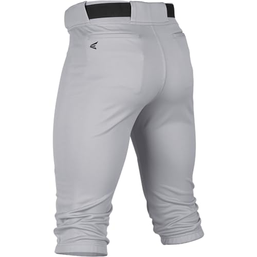 Easton Rival + Knicker Youth Baseball Pants - color: Grey, size: Large
