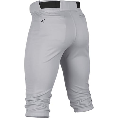 Easton Rival + Knicker Youth Baseball Pants - color: Grey, size: X-Large