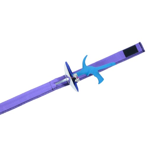 Fencing Bag - Sling Shoulder Fencing Sword Bag for Foil Sabre and Epee - Thickened Fencing Weapons Bag - color: Blade Bag-Purple