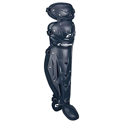 Champro Optimus MVP Double Knee Leg Guard - color: Navy, size: 12"