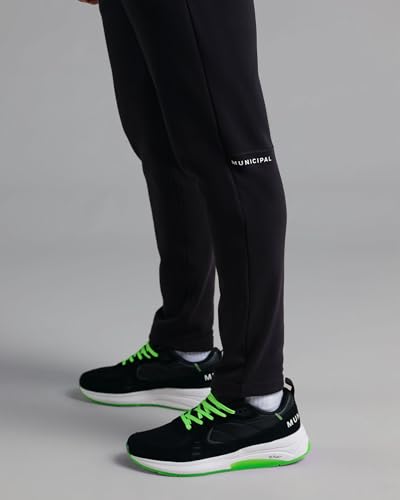 MUNICIPAL Men's Training Camp Pro Pants - color: Solid Black, size: Large