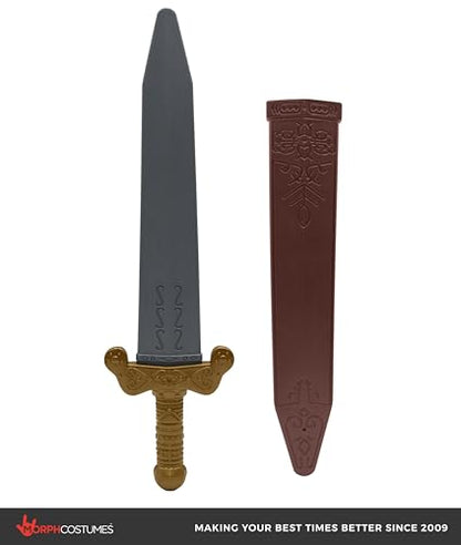 Nicky Bigs Novelties Roman Gladiator Sword & Sheath, 18in Costume Prop