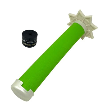 Gravity Retractable Sword, Samurai Model for Play Fighting, Ninja Martial Arts, Cosplay, Pretend Play, Costume Accessory - color: Green