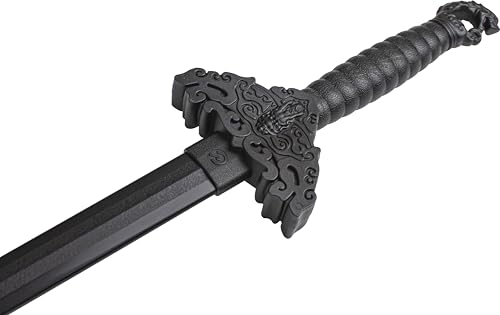 Master USA Polymer Training Equipment, Black Polypropylene Blade, Martial Arts Training Gear, Rounded Tip- Practice, Cosplay - style: 472