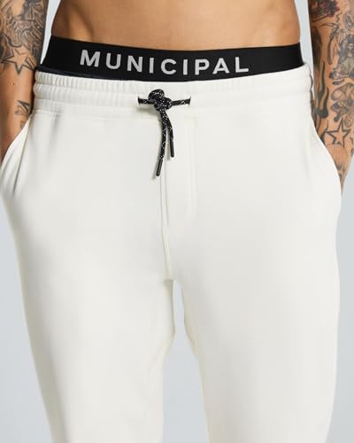 MUNICIPAL Men's Training Camp Pro Pants - color: Natural Heather, size: Medium