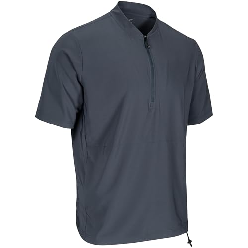 Woven Warm-Up Jacket, Youth Large, Graphite