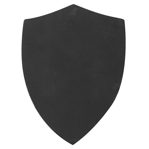 Armory Replicas™ - Throes of Battle Customizable Foam Medieval Shield - Superior LARP Costume Gear - style: Black Throes