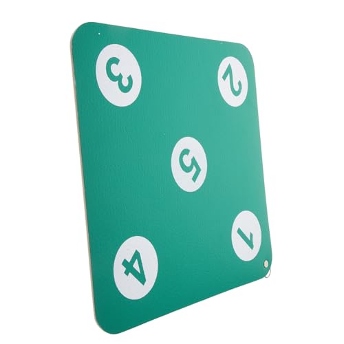 Fencing Wall-Mounted Archery Target Compact Fencing Train Practice Fencing Skill Improvement Tool - color: Dark Green