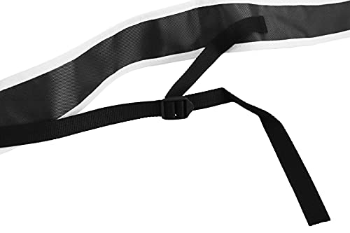 LEONARK Fencing Sword Sling Shoulder Bag for Foil Epee and Saber - Hema Longsword Bag Cover Case for Fencing Weapons - style: Sword Bag-black