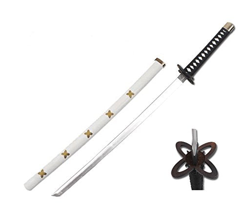 Sword 39" Foam Samurai Sword Black/White Handle