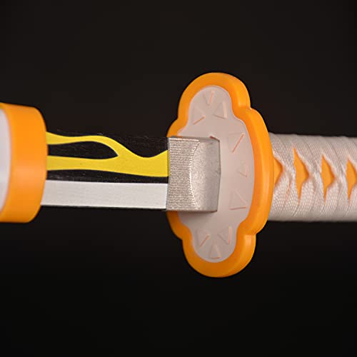 SV Anime Demon Sword Katana 41 Inch Decorative Collectible Gift Cosplay Sword,Various Styles Available - size: 41 in-Zenitsu