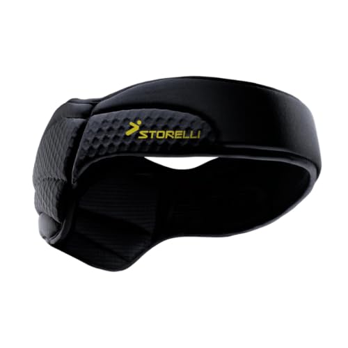 Storelli ExoShield Soccer Head Guard, Protective Padded Headgear - color: Black / Legacy, size: 1