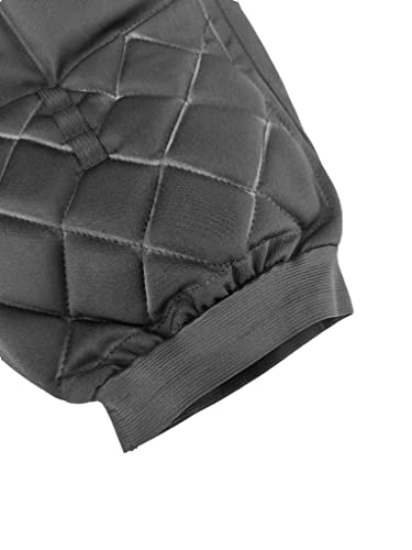LEONARK Black 350N Hema Knickers Sparring Locust Pants Overlays for Hema Longsword Rapier Sabre Armoury - size: X-Large