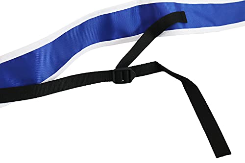 LEONARK Fencing Sword Sling Shoulder Bag for Foil Epee and Saber - Hema Longsword Bag Cover Case for Fencing Weapons - style: Sword Bag-blue