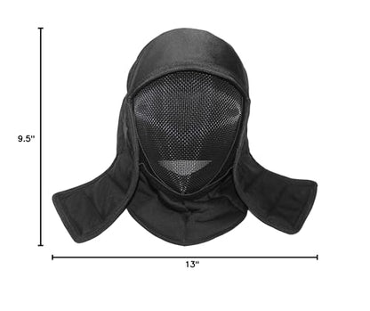 LEONARK 800N Hema Fencing Mask Overlay Helmet Hood - Handmade Epee Foil Saber Headgear Head Cover Protector - color: Pro