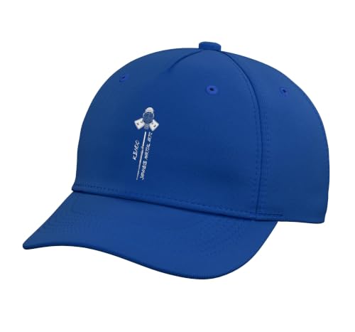 Kendo Men and Shinai - Kendo Adjustable Baseball Hat - color: Royal Blue