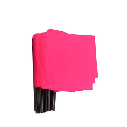 Swanson FPG15100 2-Inch by 3-Inch Marking Flags with 15-Inch Wire Staffs, Pink 100-Pack - color: Pink, size: 100 Pack