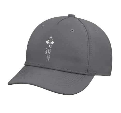 Kendo Men and Shinai - Kendo Adjustable Baseball Hat - color: Slate Grey