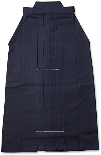 Kendo Hakama Pants Iaido Aikido Hapkido Hakama Uniform Costum Martial Arts Sportswear - color: Navy Blue, size: X-Large