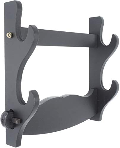 Katana Sword Wall Mount, Japanese Sword Stand Wall Mount Samurai Display Rack for Wall Lightsaber Stand - color: 2Layer
