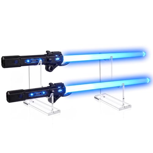 2 Pcs Acrylic Katana Stand Dual Tier Display Holder - style: Dual Tier