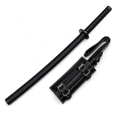 Medieval Leather Sword Frog Set with 31.5" Foam Katana Sword